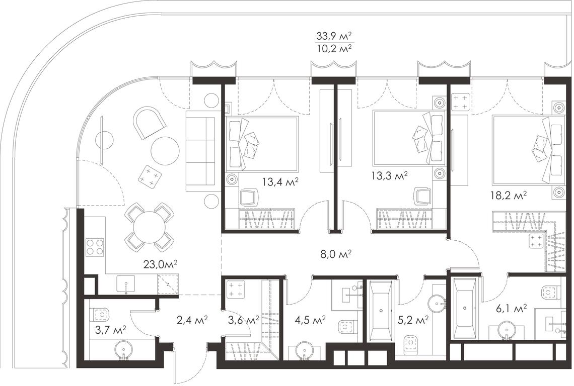Apartment Sale, 0 sq. m. at King & Sons, Mosfilmovskaya Street, 31А, Moscow, Russia #1 Apartment Sale, 0 sq. m. at King & Sons, Mosfilmovskaya Street, 31А, Moscow, Russia #1