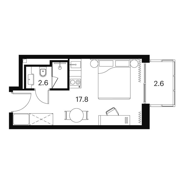 Продажа квартиры, 23 м² в ЖК «Akvilon Signal (Аквилон Сигнал)», Сигнальный проезд, 12, Москва, Россия #1 Продажа квартиры, 23 м² в ЖК «Akvilon Signal (Аквилон Сигнал)», Сигнальный проезд, 12, Москва, Россия #1