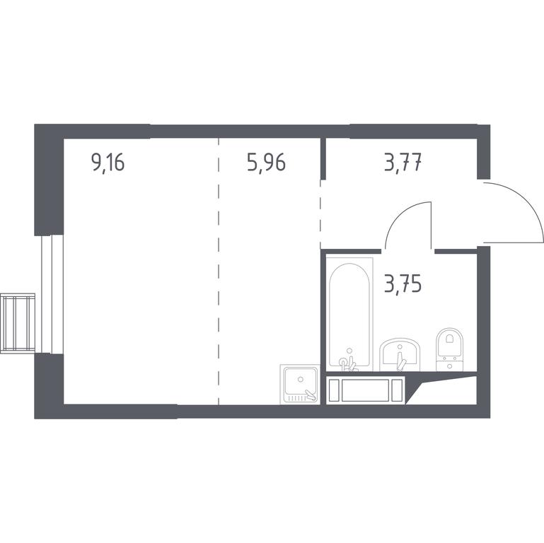 Apartment Sale, 22.6 sq. m. at Novoe Vnukovo, kvartal № 38, Kokoshkino Settlement, Moscow, Russia #2 Apartment Sale, 22.6 sq. m. at Novoe Vnukovo, kvartal № 38, Kokoshkino Settlement, Moscow, Russia #2