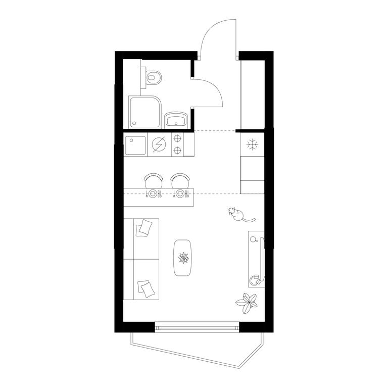 Apartment Sale, 21.9 sq. m. at Michurinskiy Park, Ozyornaya Street, 44А, Moscow, Russia #1 Apartment Sale, 21.9 sq. m. at Michurinskiy Park, Ozyornaya Street, 44А, Moscow, Russia #1