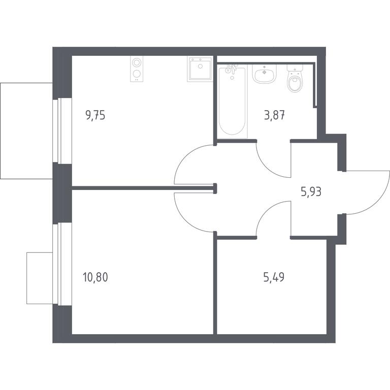 Apartment Sale, 35.84平方米 at Molzhaninovo, Leningradskoye Highway, 229, Moscow, Russia #1 Apartment Sale, 35.84平方米 at Molzhaninovo, Leningradskoye Highway, 229, Moscow, Russia #1