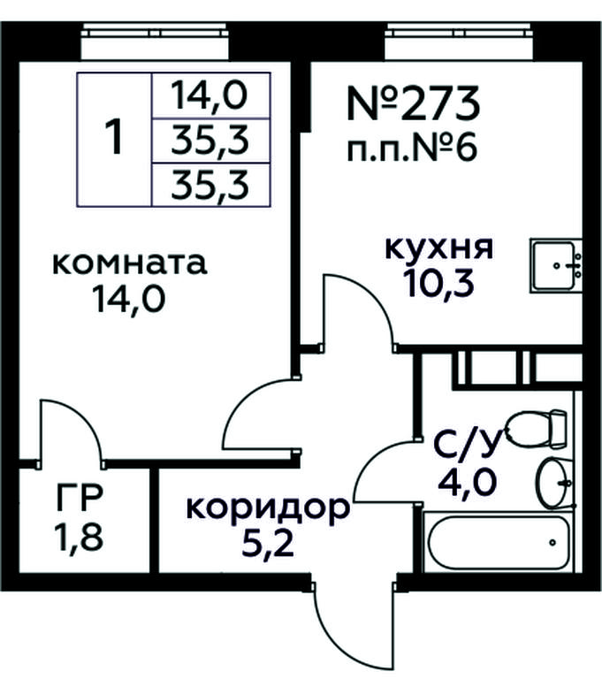 Apartment Sale, 35.3 sq. m. at Tsvetochnye Poliany, kvartal № 23, Filimonkovskoye Municipal Formation, Moscow, Russia #1 Apartment Sale, 35.3 sq. m. at Tsvetochnye Poliany, kvartal № 23, Filimonkovskoye Municipal Formation, Moscow, Russia #1