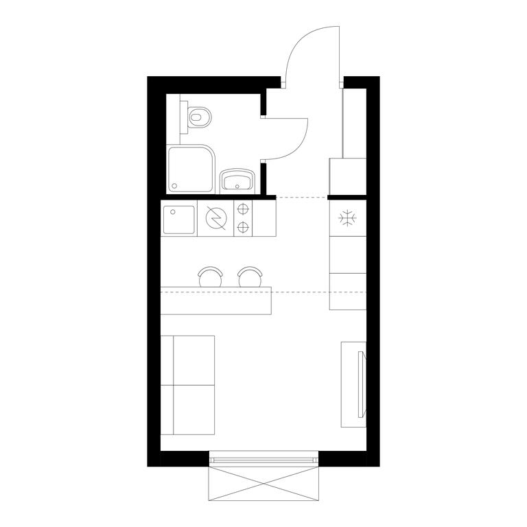 Apartment Sale, 19.1平方米 at Nikolskie Luga, Varshavskoye Highway, вл266с1, Moscow, Russia #1 Apartment Sale, 19.1平方米 at Nikolskie Luga, Varshavskoye Highway, вл266с1, Moscow, Russia #1
