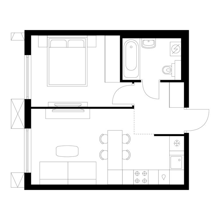 Продажа 1-комн. квартиры, 36,3 м² в ЖК «Никольские луга», Варшавское шоссе, вл266с1, Москва, Россия #1 Продажа 1-комн. квартиры, 36,3 м² в ЖК «Никольские луга», Варшавское шоссе, вл266с1, Москва, Россия #1