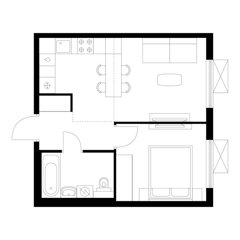 Продажа 1-комн. квартиры, 36,5 м² в ЖК «Никольские луга», Варшавское шоссе, вл266с1, Москва, Россия #1 Продажа 1-комн. квартиры, 36,5 м² в ЖК «Никольские луга», Варшавское шоссе, вл266с1, Москва, Россия #1