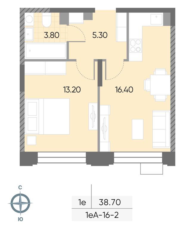 Продажа 1-комн. квартиры, 38,7 м² в ЖК «Вейв (Wave)», улица Борисовские Пруды, 1Б, Москва, Россия #1 Продажа 1-комн. квартиры, 38,7 м² в ЖК «Вейв (Wave)», улица Борисовские Пруды, 1Б, Москва, Россия #1