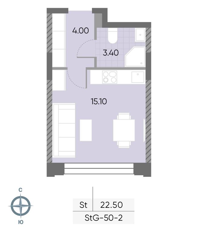 Apartment Sale, 22.5 sq. m. at Wave, Borisovskye Prudy Street, 1Б, Moscow, Russia #1 Apartment Sale, 22.5 sq. m. at Wave, Borisovskye Prudy Street, 1Б, Moscow, Russia #1