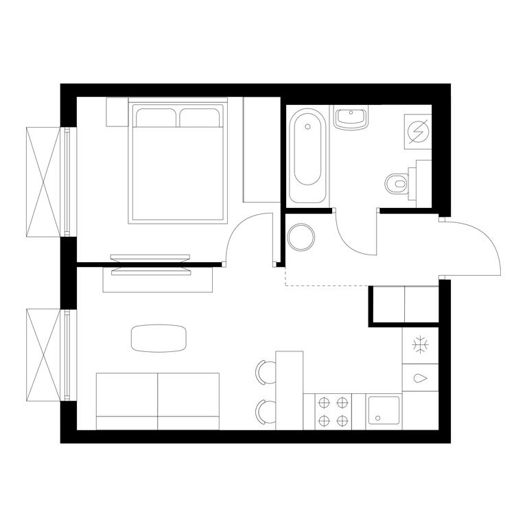 Продажа 1-комн. квартиры, 30,9 м² в ЖК «Никольские луга», Варшавское шоссе, вл266с1, Москва, Россия #1 Продажа 1-комн. квартиры, 30,9 м² в ЖК «Никольские луга», Варшавское шоссе, вл266с1, Москва, Россия #1