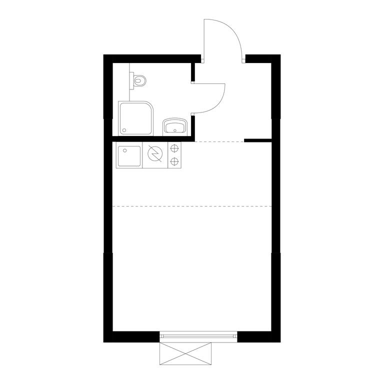 Apartment Sale, 21.7平方米 at Liublinskiy Park, Lyublinskaya Street, 78к2, Moscow, Russia #1 Apartment Sale, 21.7平方米 at Liublinskiy Park, Lyublinskaya Street, 78к2, Moscow, Russia #1