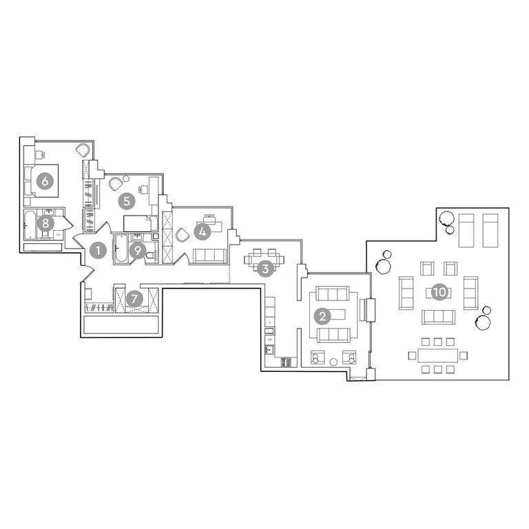 Продажа 3-комн. квартиры, 198,4 м² в ЖК «РЭД7 (RED7)», проспект Академика Сахарова, 11, Москва, Россия #1 Продажа 3-комн. квартиры, 198,4 м² в ЖК «РЭД7 (RED7)», проспект Академика Сахарова, 11, Москва, Россия #1