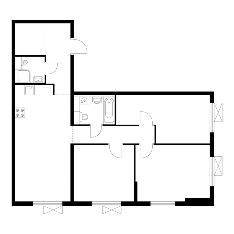 3-BD Apartment Sale, 87.1 sq. m. at Ilinskie Luga, Zapovednaya Street, 1, posyolok Ilyinskoye-Usovo, Krasnogorsk City District, Moscow Region, Russia #1 3-BD Apartment Sale, 87.1 sq. m. at Ilinskie Luga, Zapovednaya Street, 1, posyolok Ilyinskoye-Usovo, Krasnogorsk City District, Moscow Region, Russia #1