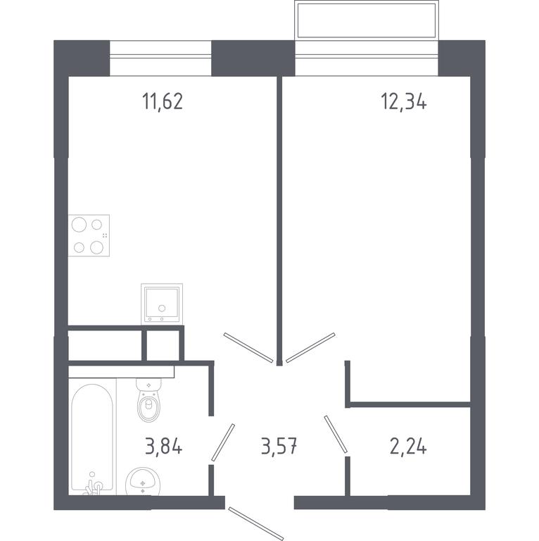 Apartment Sale, 33.61 sq. m. at Novograd Pavlino, Kosinskoye shosse, 2, Novoye Pavlino Microdistrict, Balashikha, Moscow Region, Russia #1 Apartment Sale, 33.61 sq. m. at Novograd Pavlino, Kosinskoye shosse, 2, Novoye Pavlino Microdistrict, Balashikha, Moscow Region, Russia #1