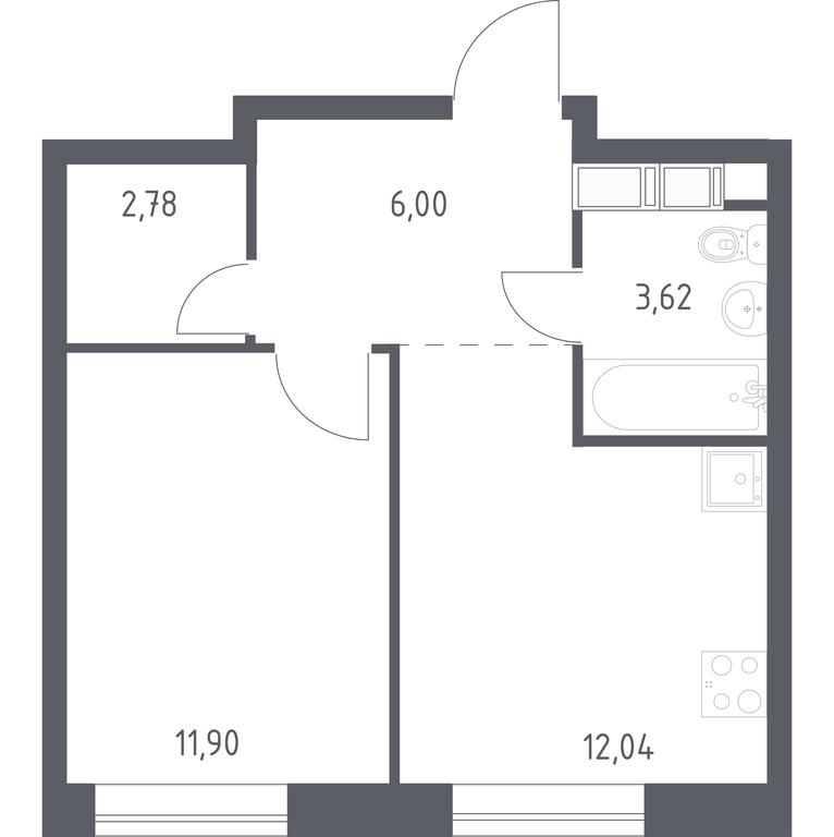 Продажа квартиры, 36,34 м² в ЖК «Цветочные Поляны», квартал № 23, поселение Филимонковское, Москва, Россия #1 Продажа квартиры, 36,34 м² в ЖК «Цветочные Поляны», квартал № 23, поселение Филимонковское, Москва, Россия #1
