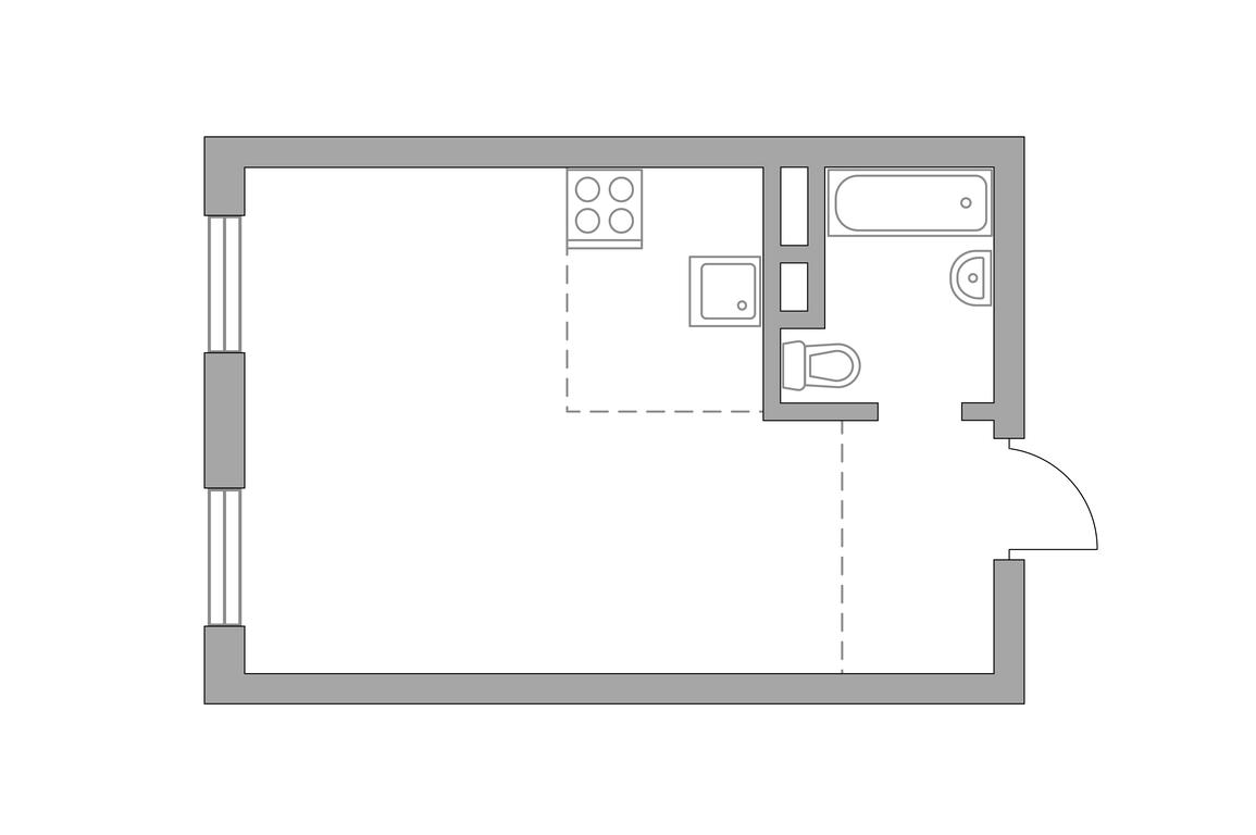 Apartment Sale, 29.43 sq. m. at Anikeevskiy, ulitsa Sergeya Zhadobkina, 1, selo Nikolo-Uryupino, Krasnogorsk City District, Moscow Region, Russia #2