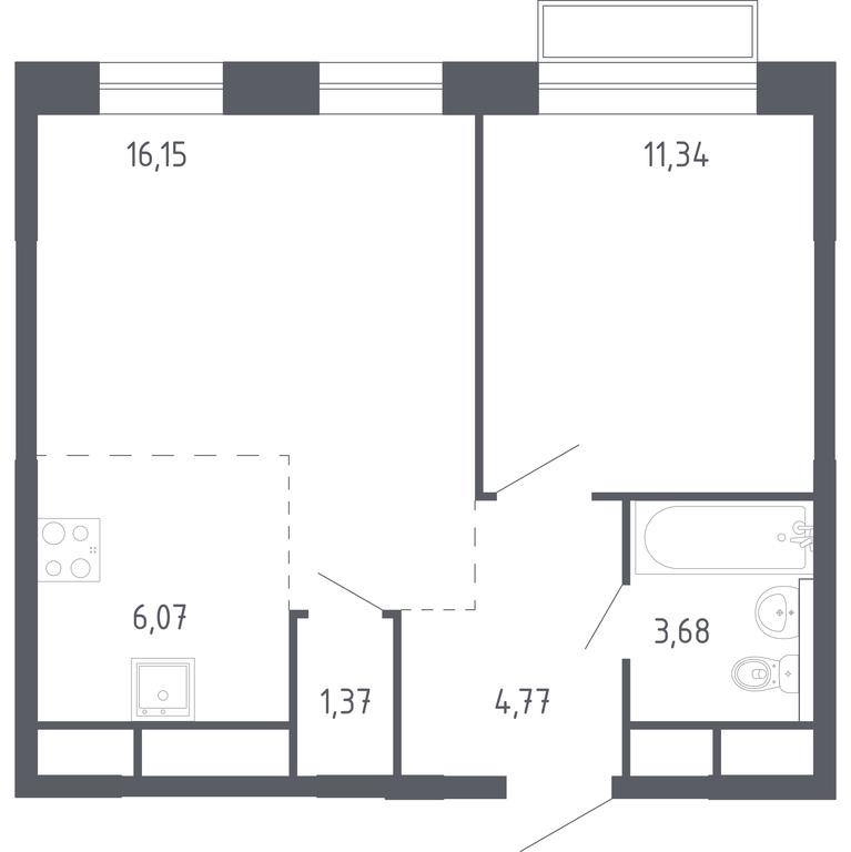 Apartment Sale, 43.38 sq. m. at Novograd Pavlino, Kosinskoye shosse, 2, Novoye Pavlino Microdistrict, Balashikha, Moscow Region, Russia #1 Apartment Sale, 43.38 sq. m. at Novograd Pavlino, Kosinskoye shosse, 2, Novoye Pavlino Microdistrict, Balashikha, Moscow Region, Russia #1