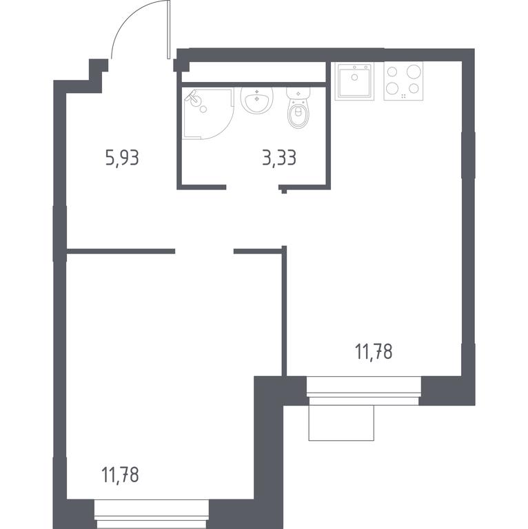 Apartment Sale, 32.1 sq. m. at Novograd Pavlino, Kosinskoye shosse, 2, Novoye Pavlino Microdistrict, Balashikha, Moscow Region, Russia #1 Apartment Sale, 32.1 sq. m. at Novograd Pavlino, Kosinskoye shosse, 2, Novoye Pavlino Microdistrict, Balashikha, Moscow Region, Russia #1