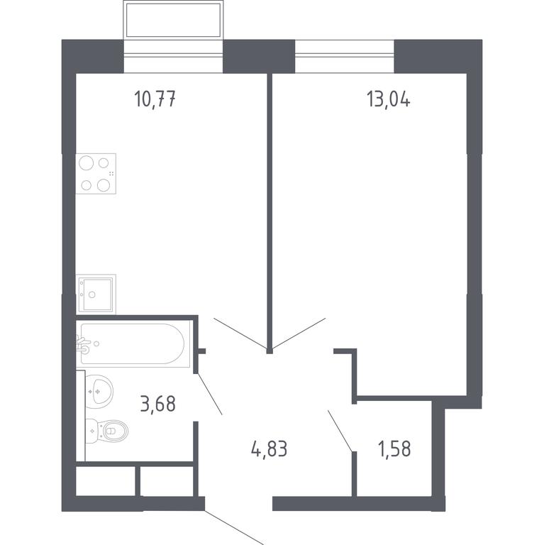 Apartment Sale, 33.9 sq. m. at Novograd Pavlino, Kosinskoye shosse, 2, Novoye Pavlino Microdistrict, Balashikha, Moscow Region, Russia #1 Apartment Sale, 33.9 sq. m. at Novograd Pavlino, Kosinskoye shosse, 2, Novoye Pavlino Microdistrict, Balashikha, Moscow Region, Russia #1