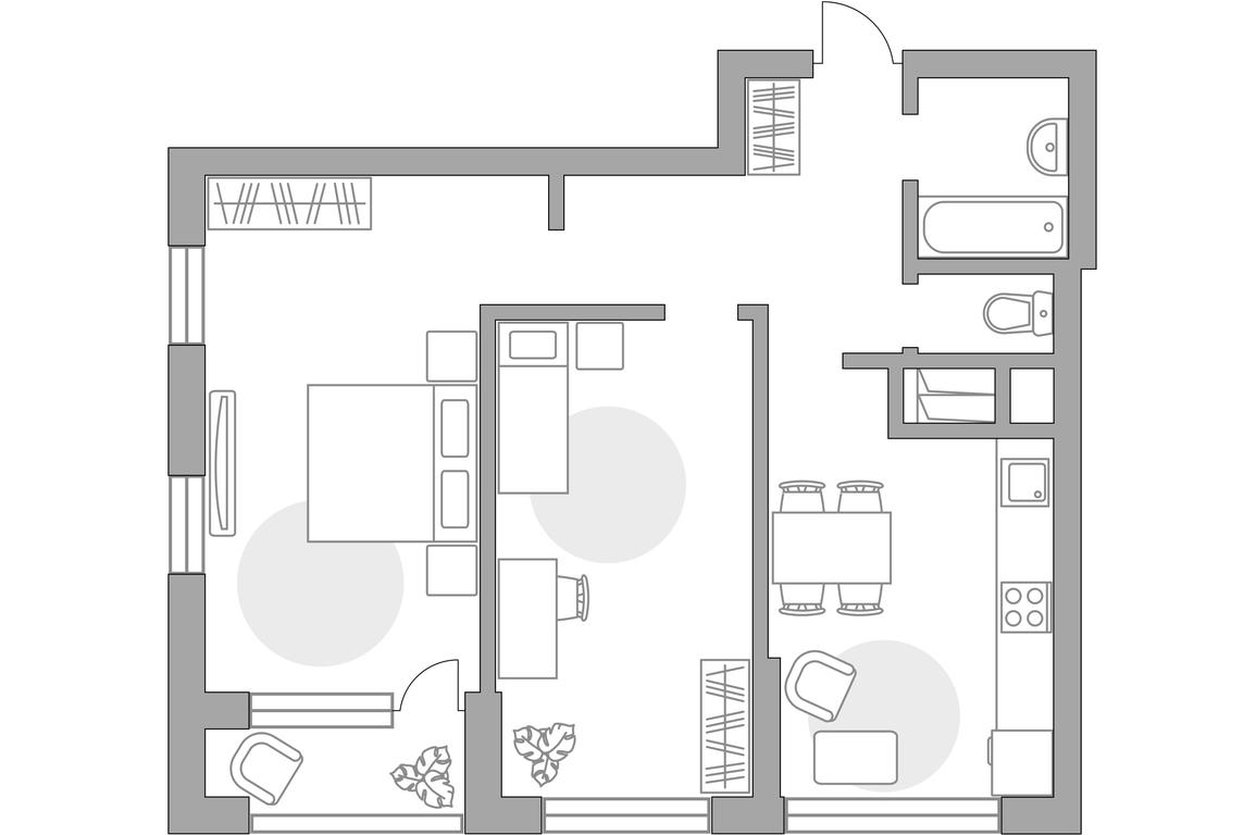 Apartment Sale, 29.8 sq. m. at Innovatsiya, bulvar Eynshteyna, 1, Urban-Type Settlement of Novoivanovskoe, Odintsovskiy City District, Moscow Region, Russia #1