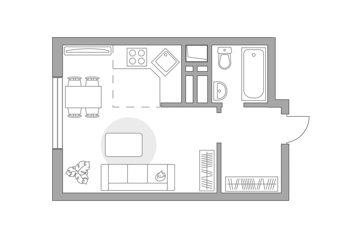 Apartment Sale, 24.9平方米 at Innovatsiya, bulvar Eynshteyna, 1, Urban-Type Settlement of Novoivanovskoe, Odintsovskiy City District, Moscow Region, Russia #1 Apartment Sale, 24.9平方米 at Innovatsiya, bulvar Eynshteyna, 1, Urban-Type Settlement of Novoivanovskoe, Odintsovskiy City District, Moscow Region, Russia #1