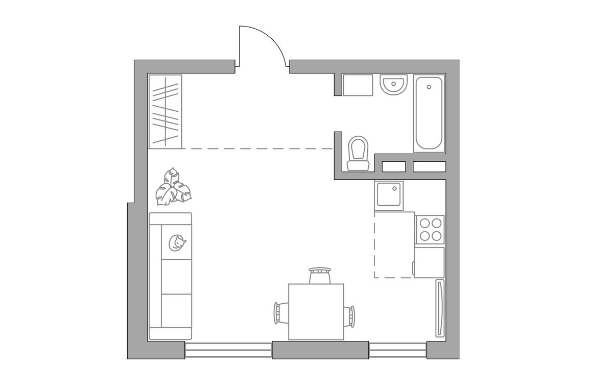 Apartment Sale, 32.35 sq. m. at Anikeevskiy, ulitsa Sergeya Zhadobkina, 1, selo Nikolo-Uryupino, Krasnogorsk City District, Moscow Region, Russia #1