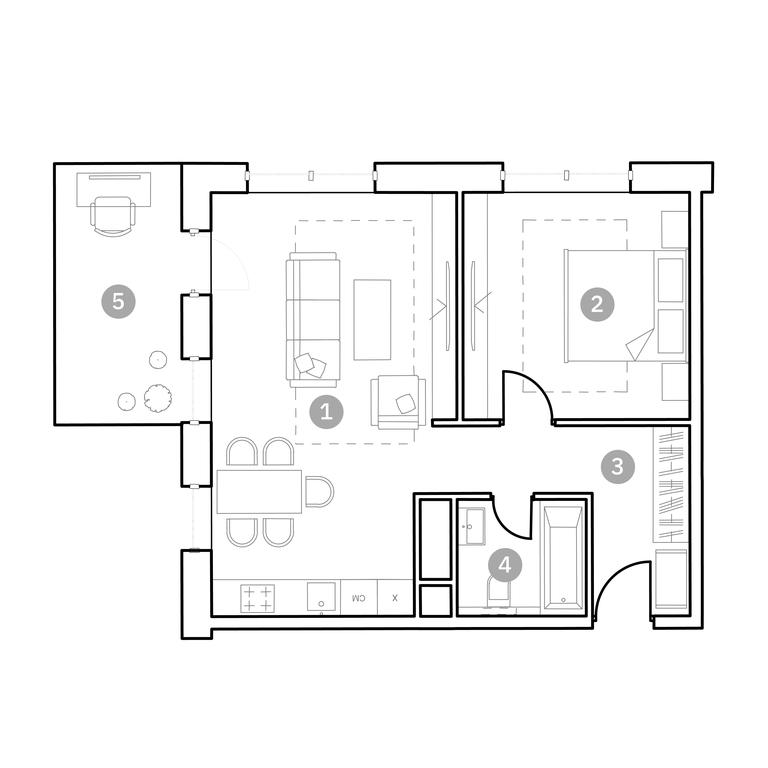 1-BD Apartment Sale, 59 sq. m. at Fiztekh-City, Новодачная улица, 67, Москва, Россия #1 1-BD Apartment Sale, 59 sq. m. at Fiztekh-City, Новодачная улица, 67, Москва, Россия #1
