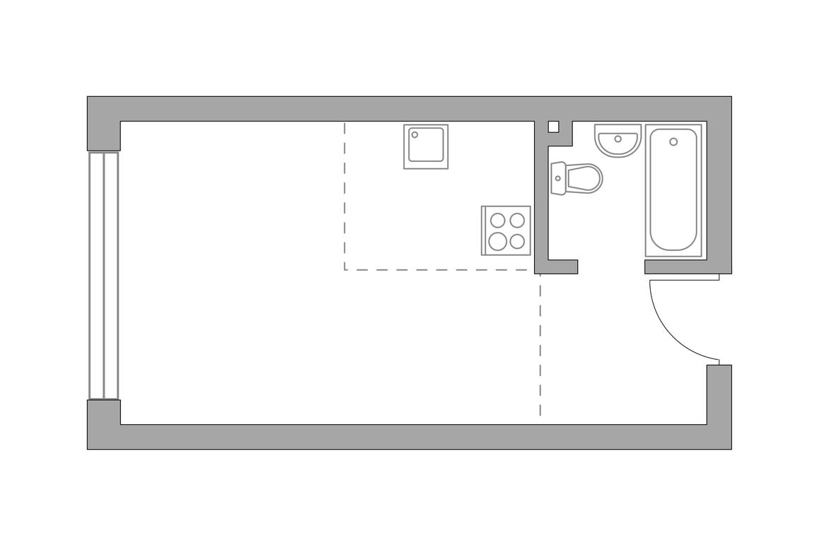 Apartment Sale, 26.9平方米 at Profit, Gazgoldernaya Street, 8, Moscow, Russia #1 Apartment Sale, 26.9平方米 at Profit, Gazgoldernaya Street, 8, Moscow, Russia #1