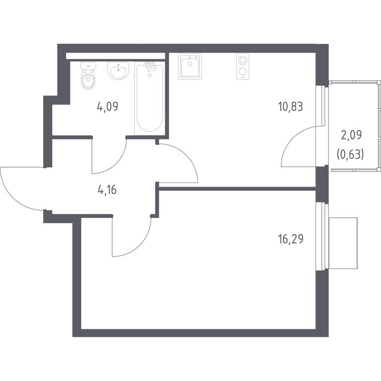 Apartment Sale, 36 sq. m. at Gorki Park, Shkolnaya ulitsa, 2, derevnya Korobovo, Leninskiy City District, Moscow Region, Russia #1 Apartment Sale, 36 sq. m. at Gorki Park, Shkolnaya ulitsa, 2, derevnya Korobovo, Leninskiy City District, Moscow Region, Russia #1