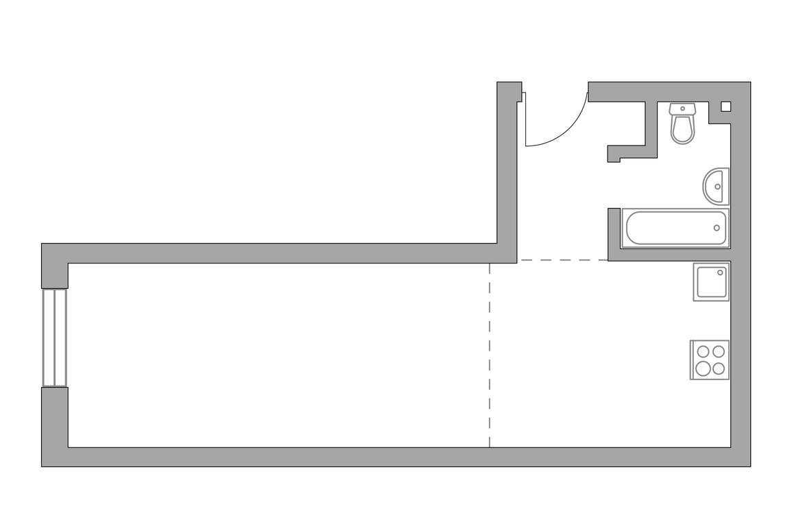 Apartment Sale, 37.6 sq. m. at Profit, Gazgoldernaya Street, 8, Moscow, Russia #2