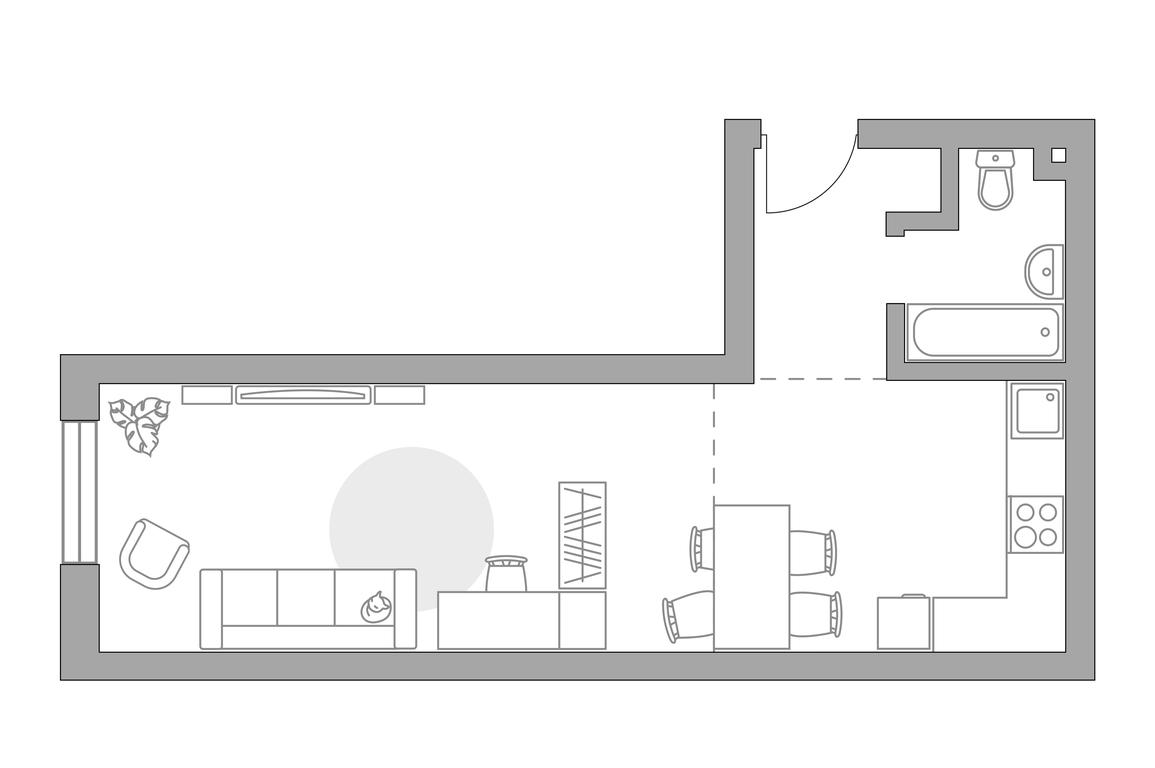 Apartment Sale, 37.6 sq. m. at Profit, Gazgoldernaya Street, 8, Moscow, Russia #1