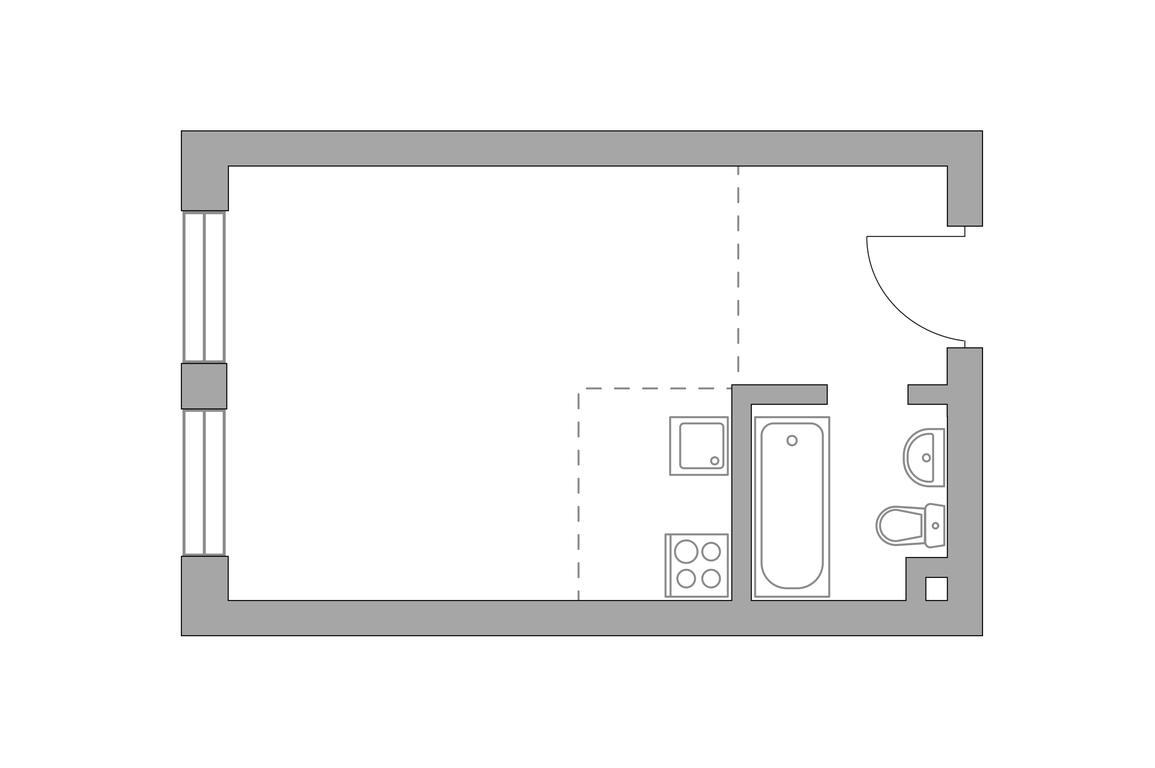 Apartment Sale, 28.9平方米 at Profit, Gazgoldernaya Street, 8, Moscow, Russia #2 Apartment Sale, 28.9平方米 at Profit, Gazgoldernaya Street, 8, Moscow, Russia #2