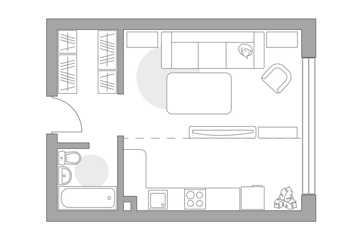 Apartment Sale, 32.5 sq. m. at Profit, Gazgoldernaya Street, 8, Moscow, Russia #1