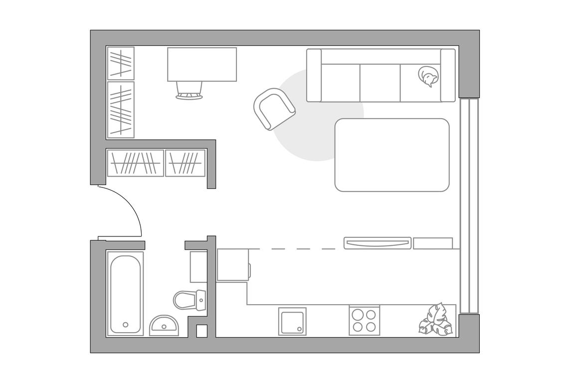 Apartment Sale, 35 sq. m. at Profit, Gazgoldernaya Street, 8, Moscow, Russia #1 Apartment Sale, 35 sq. m. at Profit, Gazgoldernaya Street, 8, Moscow, Russia #1
