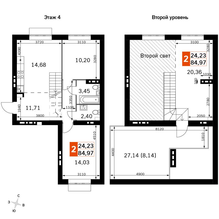 3-BD Apartment Sale, 84.97 sq. m. at Zhavoronki Club, zhiloy kompleks Akkord Smart-kvartal, Mitkino Village, Odintsovskiy City District, Moscow Region, Russia #2 3-BD Apartment Sale, 84.97 sq. m. at Zhavoronki Club, zhiloy kompleks Akkord Smart-kvartal, Mitkino Village, Odintsovskiy City District, Moscow Region, Russia #2