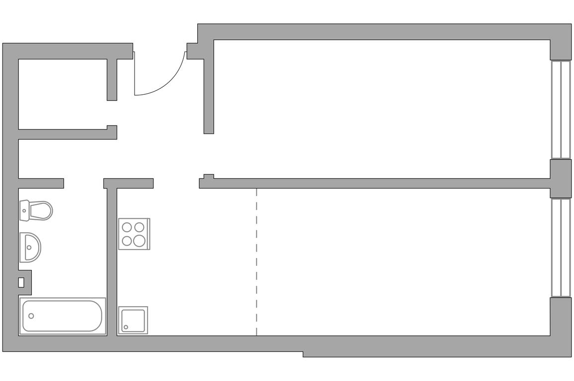 1-BD Apartment Sale, 55.4 sq. m. at Profit, Gazgoldernaya Street, 8, Moscow, Russia #2 1-BD Apartment Sale, 55.4 sq. m. at Profit, Gazgoldernaya Street, 8, Moscow, Russia #2