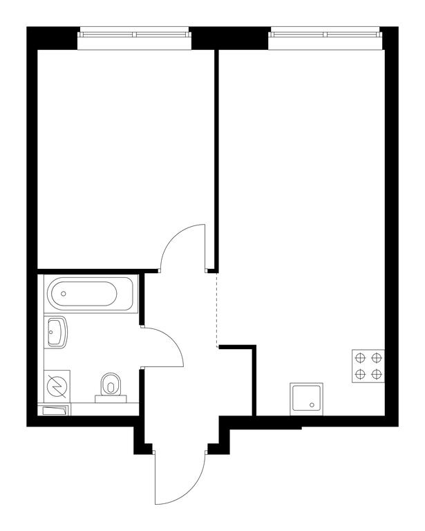 Продажа 1-комн. квартиры, 40,75 м² в ЖК «Грин парк (Green park)», Берёзовая аллея, 17к1, Москва, Россия #1