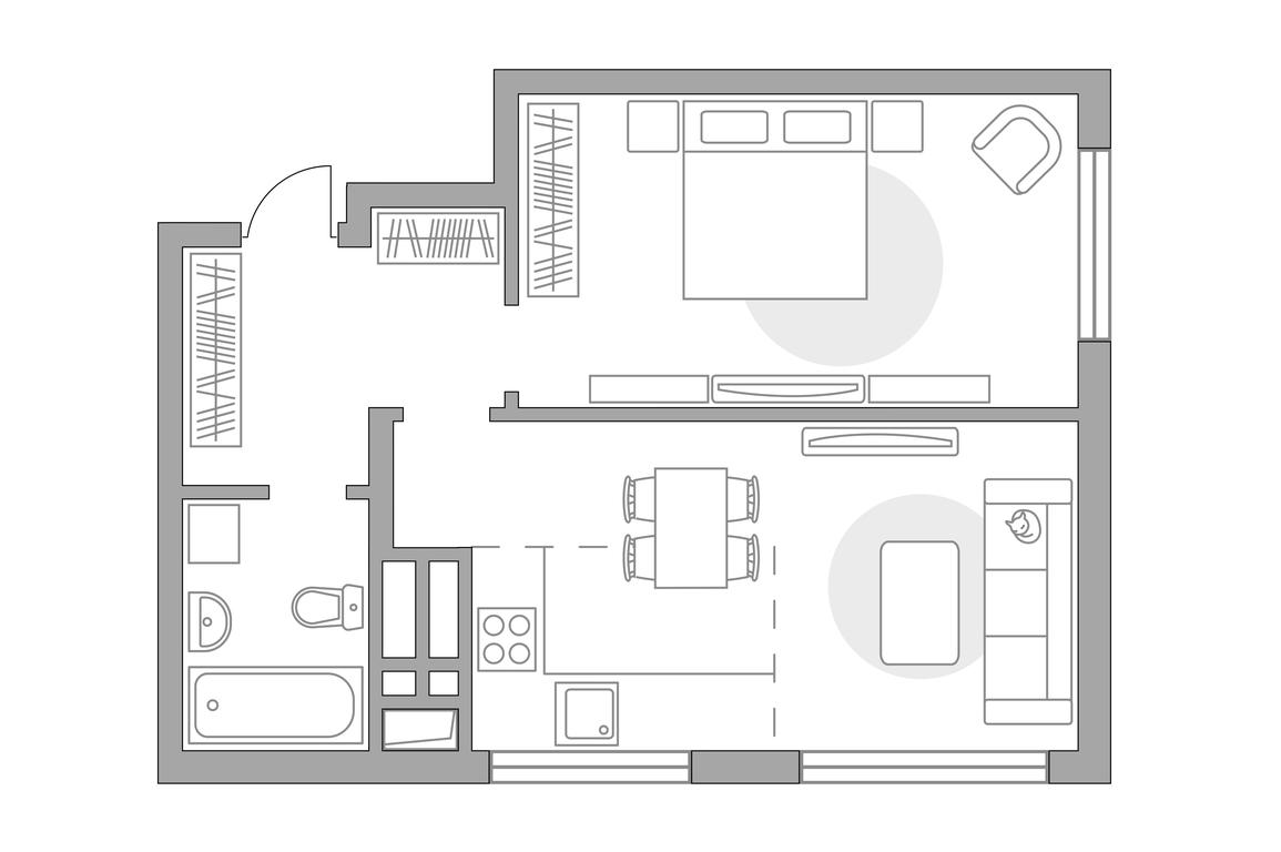 1-BD Apartment Sale, 40.6 sq. m. at Innovatsiya, bulvar Eynshteyna, 1, Urban-Type Settlement of Novoivanovskoe, Odintsovskiy City District, Moscow Region, Russia #1 1-BD Apartment Sale, 40.6 sq. m. at Innovatsiya, bulvar Eynshteyna, 1, Urban-Type Settlement of Novoivanovskoe, Odintsovskiy City District, Moscow Region, Russia #1