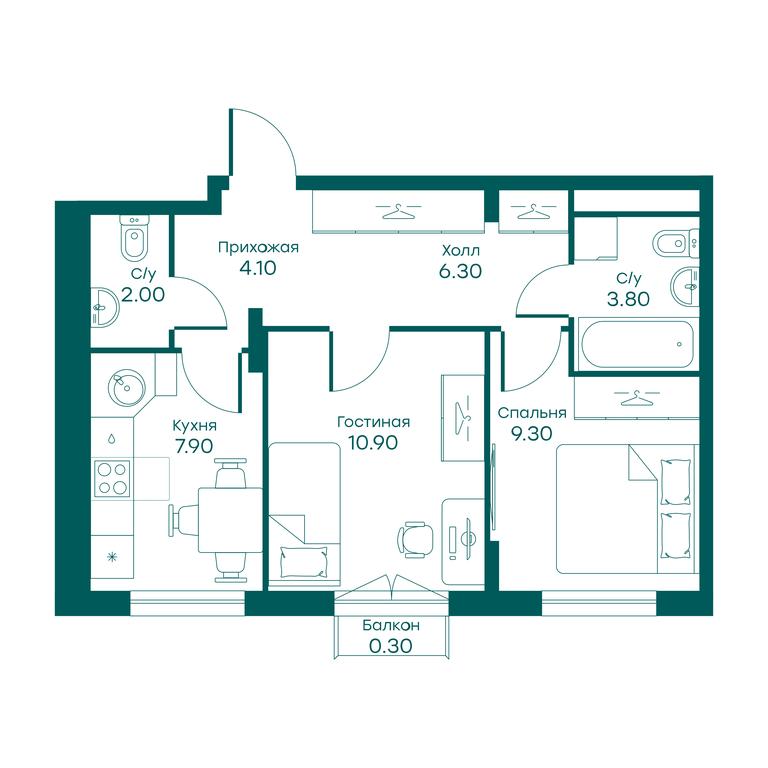 3-BD Apartment Sale, 81.7平方米 at Ravnovesie, zhiloy kompleks Ravnovesiye, selo Perkhushkovo, Odintsovskiy City District, Moscow Region, Russia #1 3-BD Apartment Sale, 81.7平方米 at Ravnovesie, zhiloy kompleks Ravnovesiye, selo Perkhushkovo, Odintsovskiy City District, Moscow Region, Russia #1