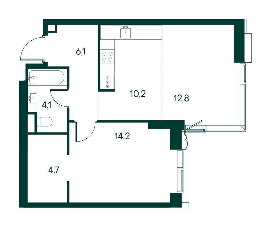 1-BD Apartment Sale, 52.2 sq. m. at Primavera, Volokolamskoye Highway, вл67, Moscow, Russia #1 1-BD Apartment Sale, 52.2 sq. m. at Primavera, Volokolamskoye Highway, вл67, Moscow, Russia #1