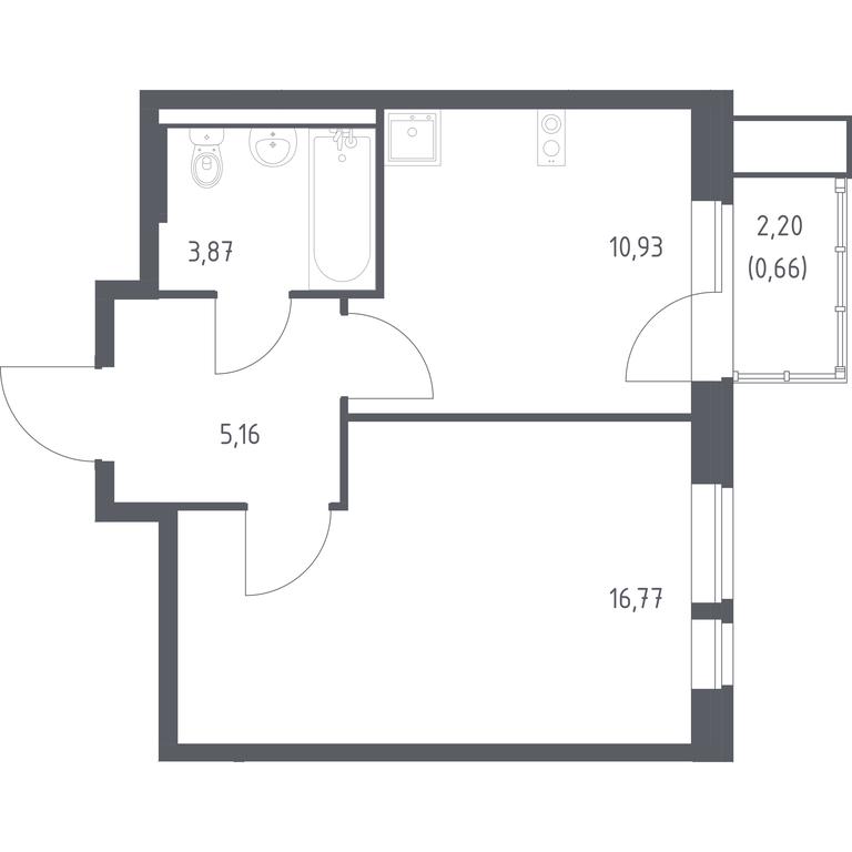 Apartment Sale, 37.39平方米 at Kvartal Aviatorov, ulitsa Koldunova, Aviatorov Microdistrict, Balashikha, Moscow Region, Russia #1 Apartment Sale, 37.39平方米 at Kvartal Aviatorov, ulitsa Koldunova, Aviatorov Microdistrict, Balashikha, Moscow Region, Russia #1