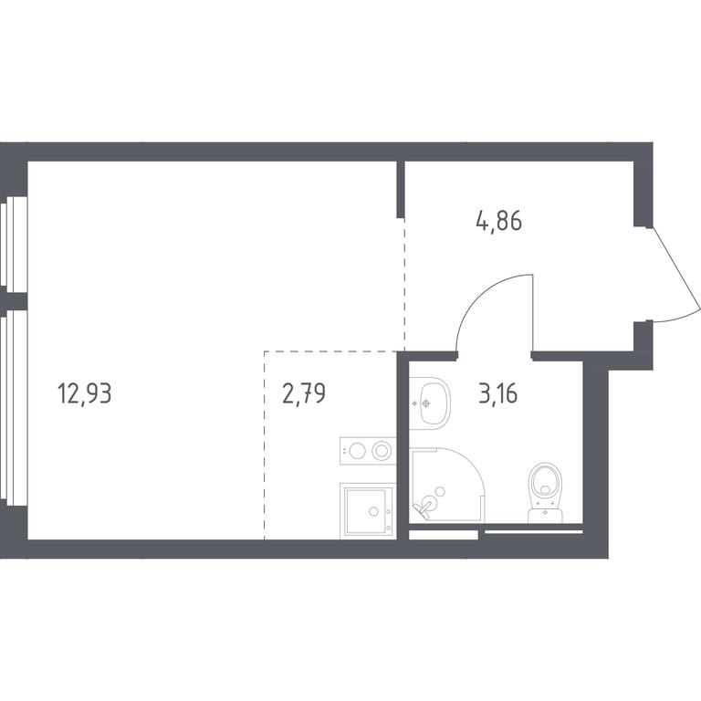 Apartment Sale, 23.74 sq. m. at Ostafevo, Ostafyevskoe Highway, 12к1, Ryazanovskoe Settlement, Moscow, Russia #1 Apartment Sale, 23.74 sq. m. at Ostafevo, Ostafyevskoe Highway, 12к1, Ryazanovskoe Settlement, Moscow, Russia #1