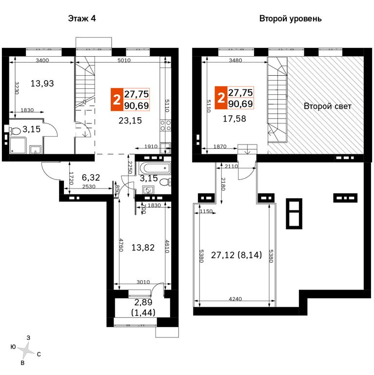 3-BD Apartment Sale, 90.69 sq. m. at Zhavoronki Club, zhiloy kompleks Akkord Smart-kvartal, Mitkino Village, Odintsovskiy City District, Moscow Region, Russia #2 3-BD Apartment Sale, 90.69 sq. m. at Zhavoronki Club, zhiloy kompleks Akkord Smart-kvartal, Mitkino Village, Odintsovskiy City District, Moscow Region, Russia #2