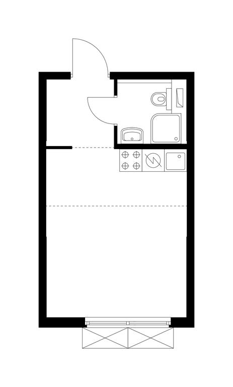 Apartment Sale, 21.99 sq. m. at Matveevskiy Park, Ochakovskoye Highway, вл3с11, Moscow, Russia #1