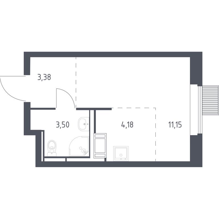 Apartment Sale, 22.21 sq. m. at Bolshoe Putilkovo, Prostornaya ulitsa, 1, Putilkovo Village, Krasnogorsk City District, Moscow Region, Russia #1 Apartment Sale, 22.21 sq. m. at Bolshoe Putilkovo, Prostornaya ulitsa, 1, Putilkovo Village, Krasnogorsk City District, Moscow Region, Russia #1