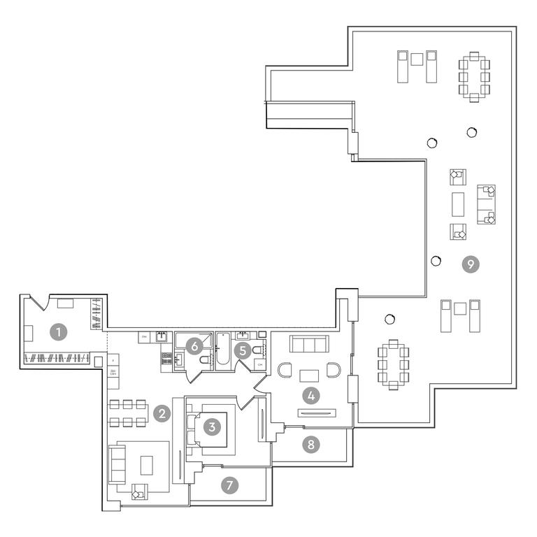 Продажа 2-комн. квартиры, 254,1 м² в ЖК «РЭД7 (RED7)», проспект Академика Сахарова, 11, Москва, Россия #1 Продажа 2-комн. квартиры, 254,1 м² в ЖК «РЭД7 (RED7)», проспект Академика Сахарова, 11, Москва, Россия #1