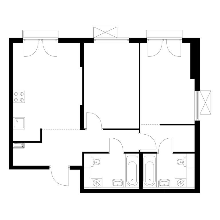 2-BD Apartment Sale, 59.4 sq. m. at Ilinskie Luga, Zapovednaya Street, 1, posyolok Ilyinskoye-Usovo, Krasnogorsk City District, Moscow Region, Russia #1 2-BD Apartment Sale, 59.4 sq. m. at Ilinskie Luga, Zapovednaya Street, 1, posyolok Ilyinskoye-Usovo, Krasnogorsk City District, Moscow Region, Russia #1