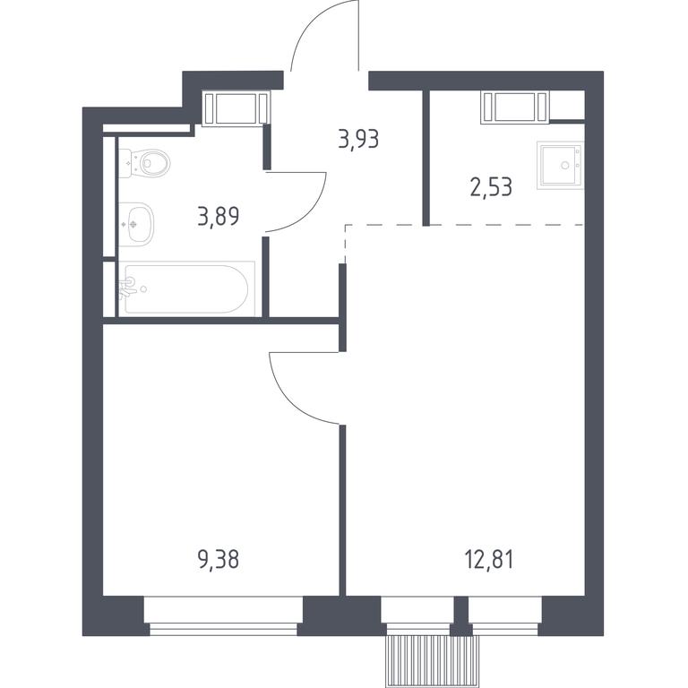 Apartment Sale, 32.54 sq. m. at Bolshoe Putilkovo, Prostornaya ulitsa, 1, Putilkovo Village, Krasnogorsk City District, Moscow Region, Russia #1 Apartment Sale, 32.54 sq. m. at Bolshoe Putilkovo, Prostornaya ulitsa, 1, Putilkovo Village, Krasnogorsk City District, Moscow Region, Russia #1