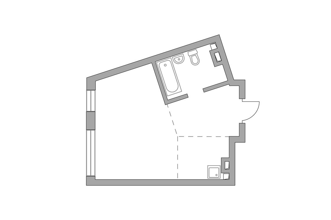 Apartment Sale, 34.03 sq. m. at Triniti 3, Dmitrovskoye Highway, 75к4, Moscow, Russia #2