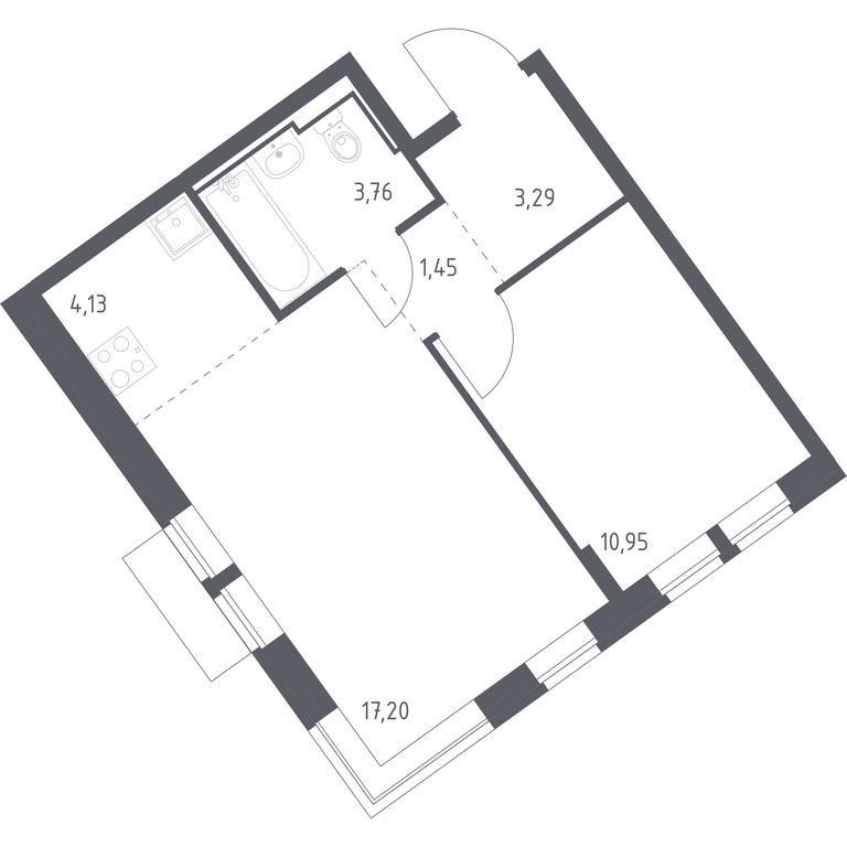 Apartment Sale, 40.78 sq. m. at Molzhaninovo, Leningradskoye Highway, 229, Moscow, Russia #1 Apartment Sale, 40.78 sq. m. at Molzhaninovo, Leningradskoye Highway, 229, Moscow, Russia #1
