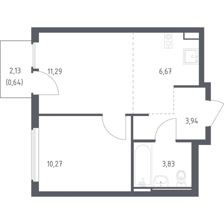 Продажа квартиры, 36,64 м² в ЖК «Остафьево», Остафьевское шоссе, 12к1, поселение Рязановское, Москва, Россия #1 Продажа квартиры, 36,64 м² в ЖК «Остафьево», Остафьевское шоссе, 12к1, поселение Рязановское, Москва, Россия #1
