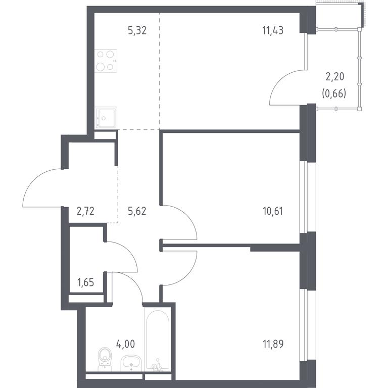 Продажа 1-комн. квартиры, 53,9 м² в ЖК «Прибрежный Парк», жилой комплекс Прибрежный Парк, село Ям, городской округ Домодедово, Московская область, Россия #1 Продажа 1-комн. квартиры, 53,9 м² в ЖК «Прибрежный Парк», жилой комплекс Прибрежный Парк, село Ям, городской округ Домодедово, Московская область, Россия #1